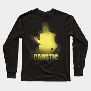 caustic minimal Long Sleeve T-Shirt